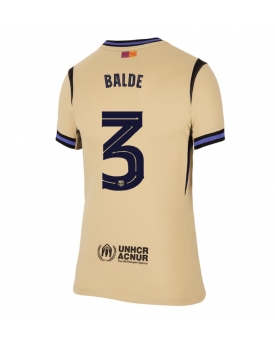 Billige Fotballdrakt Barcelona Alejandro Balde #3 Replika Bortedrakt Dame 2025-26 Kortermet Billige Fotballdrakt Barcelona Alejandro Balde #3 Replika Bortedrakt Dame 2025-26 Kortermet